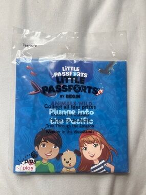 NWT Little Passports by Begin Animals Wild Plunge into the Pacific